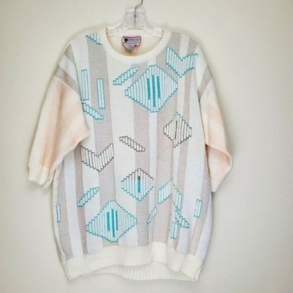 Vintage Organically Grown short sleeve sweater